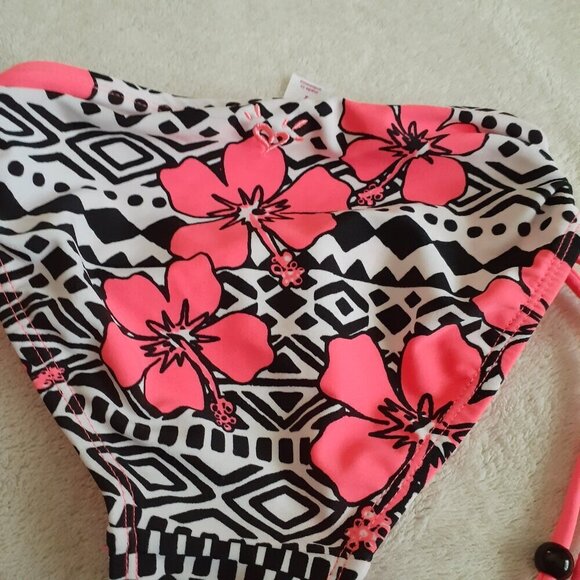 Bundle of 2 Justice Girl's Size 7 Pink Tankini Swimsuits - Picture 14 of 14